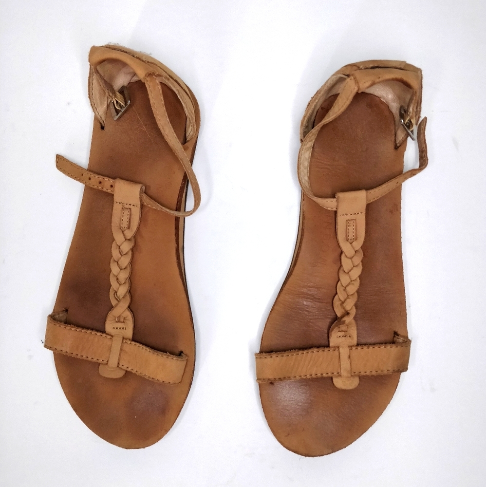 Rainbow sandals women 8 The Calafia